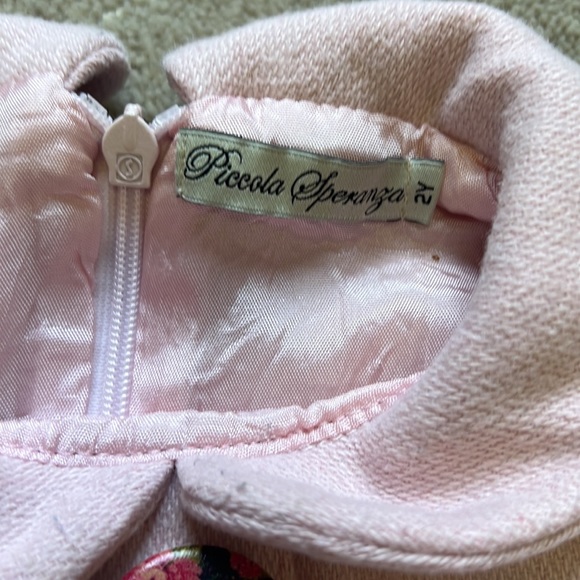 Piccolo Speranza Light Pink Wool Dress - Picture 6 of 6